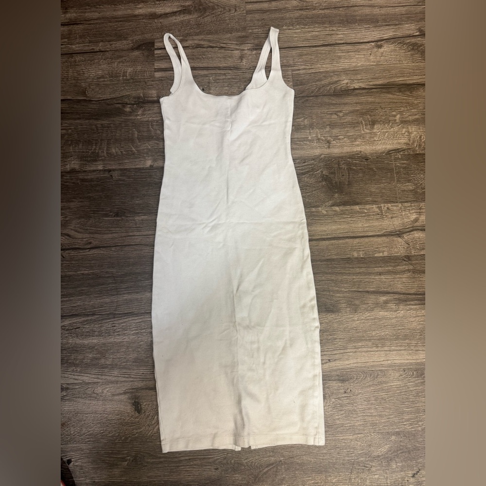 Forever 21 Elegant White Midi Dress